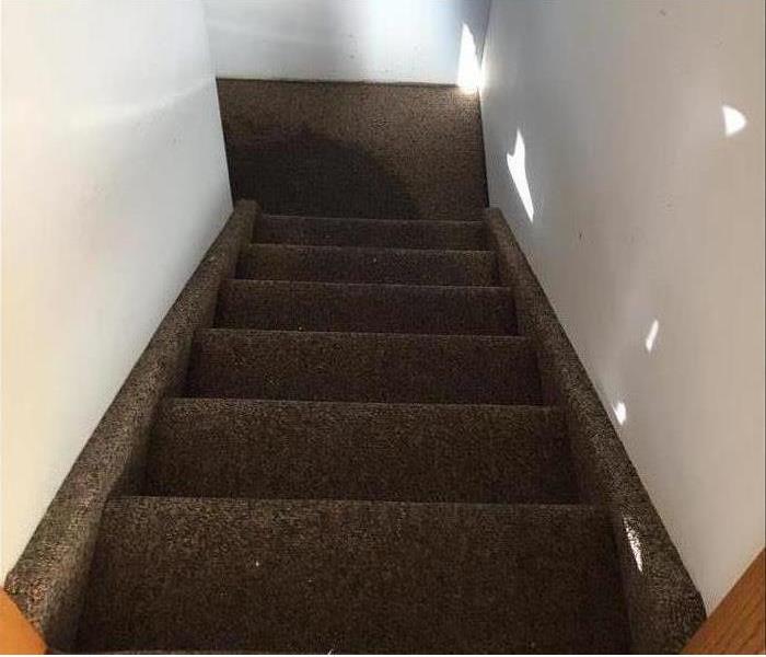 Water Damage To Stairs